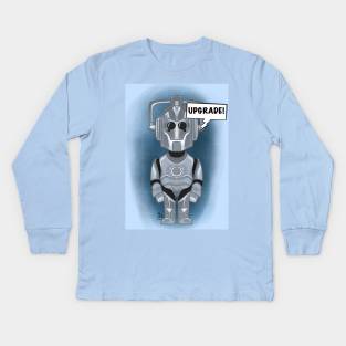 Cyberman - upgrade! Kids Long Sleeve T-Shirt